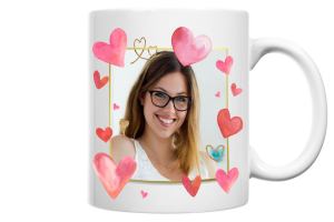 Geschenkidee Fototasse zum Valentinstag