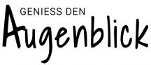 Stempel geniess den Augenblick 7x3 cm Produktbild