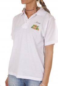 Polo Shirt mit Fotodruck