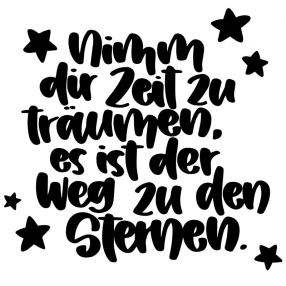 Stempel Nimm dir Zeit 5x5 cm