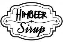 Stempel Himbeersirup 6x4 cm Produktbild