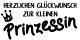 Stempel Herzlichen Glückwunsch zur kleinen Prinzessin 6x3 cm kleines Produktebild