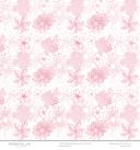 Designpapier Blumen transparent 132 Produktbild