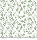 Designpapier Blätter olive 115 Produktbild