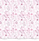 Designpapier rosa Wassermalfarbe Blumen 113 Produktbild