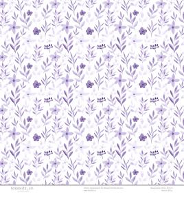 Designpapier lila Wassermalfarbe Blumen 111