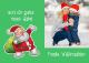 Weihnachtskarte mit Weihnachtsmann kleines Produktebild