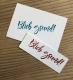 Stempel Blieb gsund! 6x2 cm kleines Produktebild