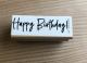 Stempel Happy Birthday! classic 6x2 cm kleines Produktebild