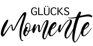 Stempel Glücksmomente 4x2 cm klein