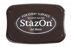 StazOn Stempelkissen Jet Black / Schwarz