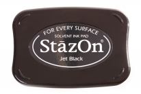 StazOn Stempelkissen Jet Black / Schwarz Produktbild