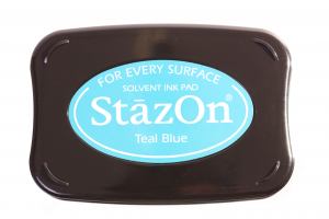 StazOn Stempelkissen Teal Blue / Hellblau