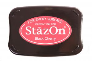 StazOn Stempelkissen Black Cherry / Rot