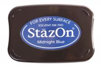 StazOn Stempelkissen Midnight Blue / Blau Produktbild