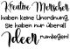 Stempel Kreative Menschen 10x7 cm kleines Produktebild