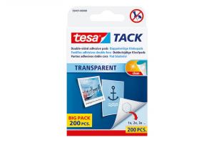 TACK® transparent Big Pack 200 Pads