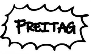 Stempel Freitag 6x3cm Stempel Freitag 6x3cm