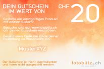 Gutschein Fr. 20.00 Produktbild