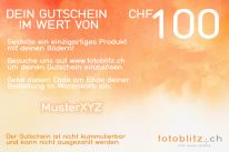 Gutschein Fr. 100.00 Produktbild