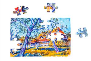 «Herbstliche Hostet» Puzzle Menel