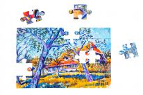 «Herbstliche Hostet» Puzzle Menel Produktbild