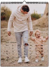 Fotokalender A4 transparent 2025 Fotokalender A4 transparent 2025