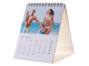 Tischkalender 2026 weiss kleines Produktebild