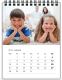 Tischkalender 2026 weiss kleines Produktebild