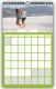 Küchenkalender 24x40 cm 2026 transparent kleines Produktebild