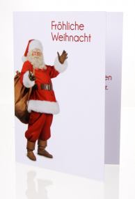 Weihnachtskarte klassisch