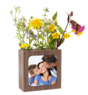 Blumenvase mit Fotodruck Produktbild