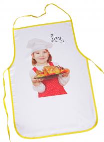 Kinder Kochschürze mit Fotodruck