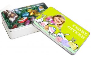 Osternest Dose rechteckig Osternest Dose rechteckig
